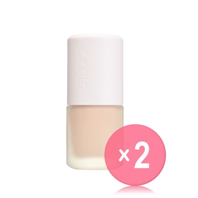 The Saem-Studio Slim Fit Foundation Mini - 2 Colors 2pcs Bundle Set