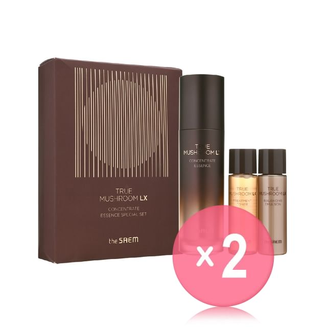 The Saem-True Mushroom LX Concentrate Essence Special Set 2pcs Bundle Set