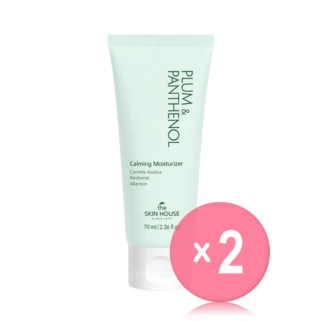 the SKIN HOUSE-Plum Panthenol Calming Moisturizer 2pcs Bundle Set
