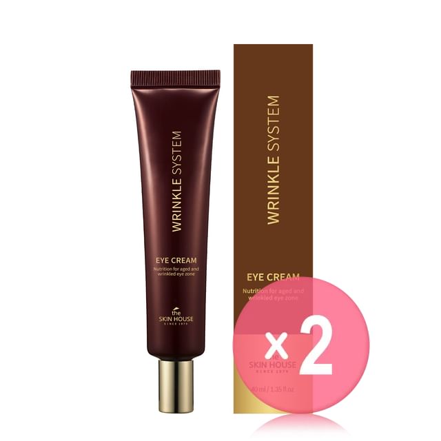 the SKIN HOUSE-Wrinkle System Eye Cream 2pcs Bundle Set