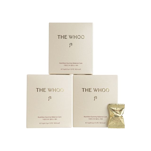 THE WHOO-Nutrition Gummy Balance Care - Complément Alimentaire Gummies