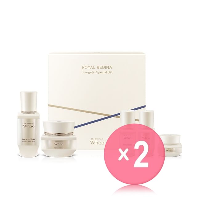 THE WHOO-Royal Regina Energetic Special Set 2pcs Bundle Set