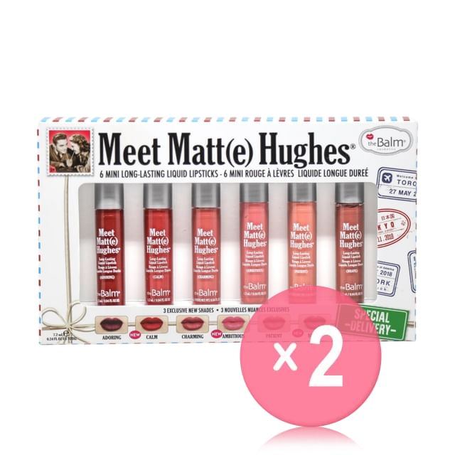 theBalm-Meet Matte Hughes Special Delivery Kit 2pcs Bundle Set