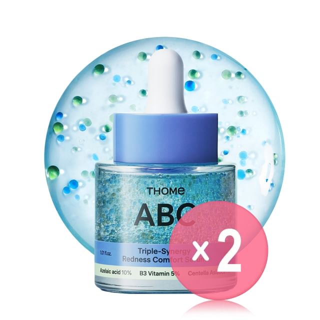 THOME-ABC Triple-Synergy Redness Comfort Serum 2pcs Bundle Set