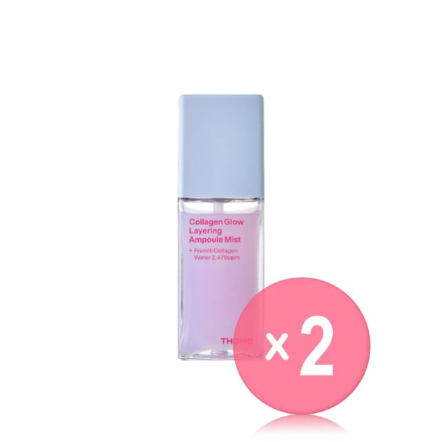 THOME-Collagen Glow Layering Ampoule Mist 2pcs Bundle Set