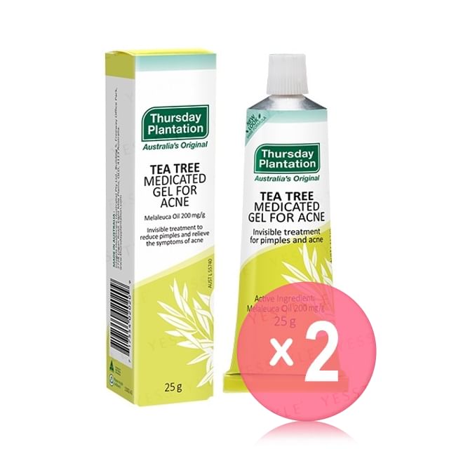 Thursday Plantation-Tea Tree Medicated Gel For Acne 2pcs Bundle Set
