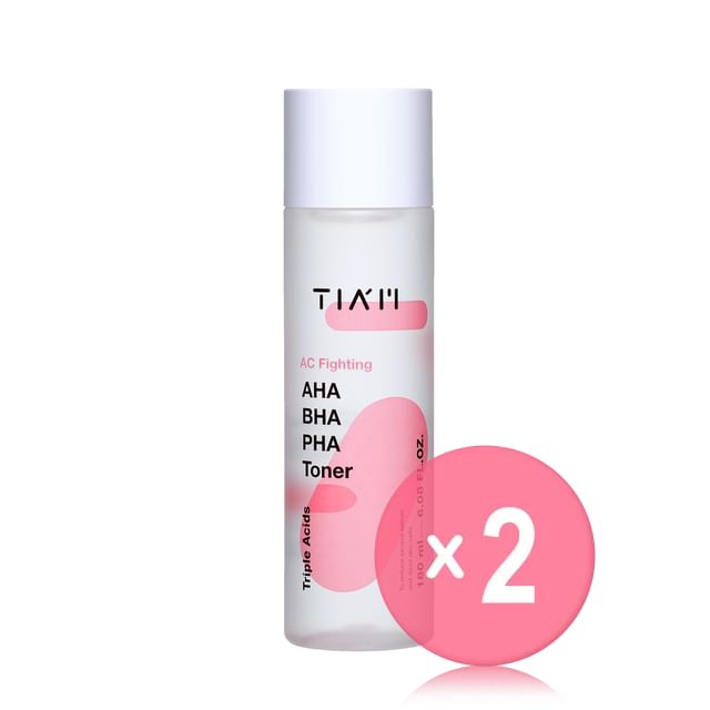TIA-M-AC Fighting AHA BHA PHA Toner 2pcs Bundle Set