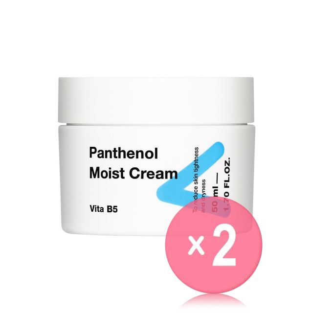 TIA-M-Panthenol Moist Cream 2pcs Bundle Set