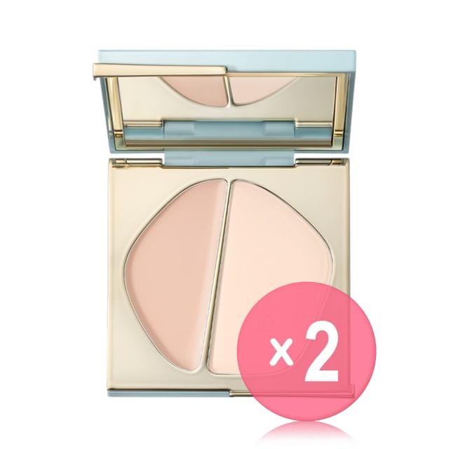 TIMAGE-Soft Light Brighten Palette Duo - 3 Colors 2pcs Bundle Set