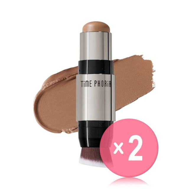 TimePhoria-Eclipse Spark 2-in-1 Face Contour - 3 Colors 2pcs Bundle Set