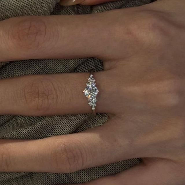 Tinseltown-CZ Open Ring