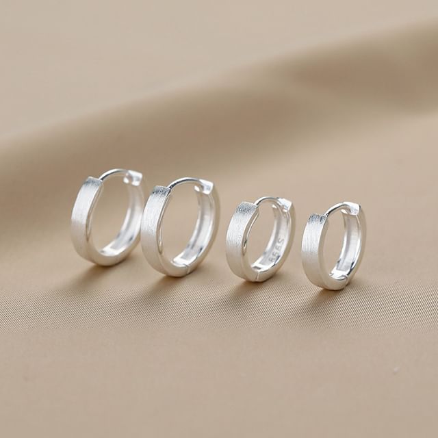 Tinseltown-Leverback Hoop Earring