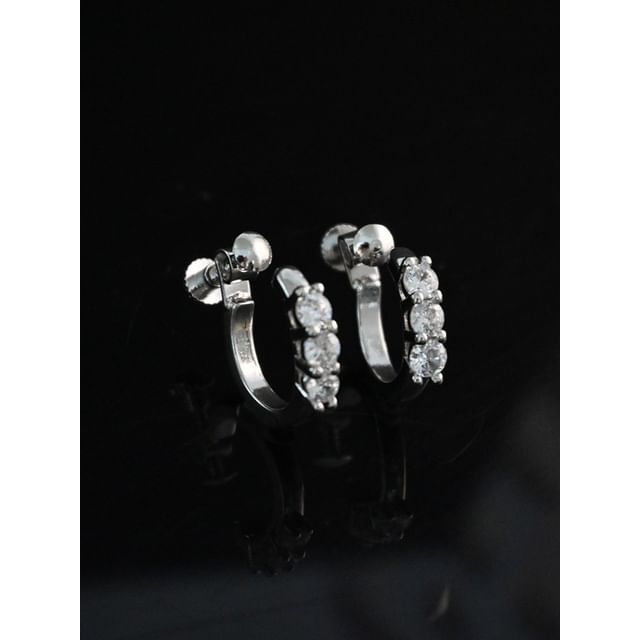 Tinseltown-Rhinestone Alloy Ear Cuff