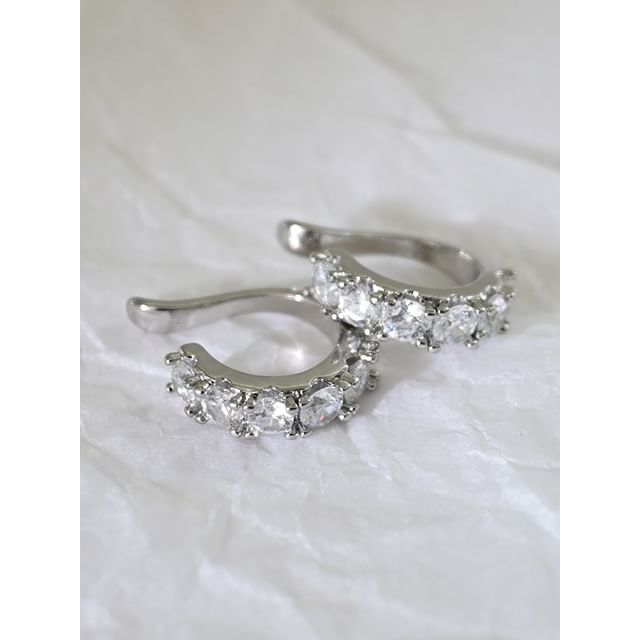 Tinseltown-Rhinestone Alloy Ear Cuff