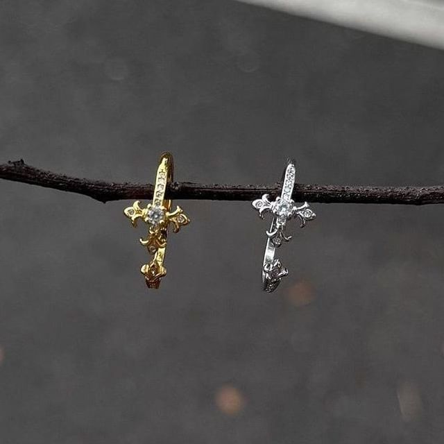 Tinseltown-Rhinestone Open Ring