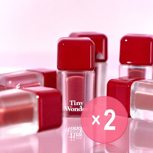 Tiny Wonder-Hyper Blur Lip Tint - 6 Colors 2pcs Bundle Set