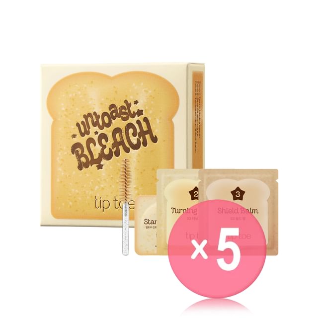 tip toe-Untoast Bleach 5pcs Bundle Set