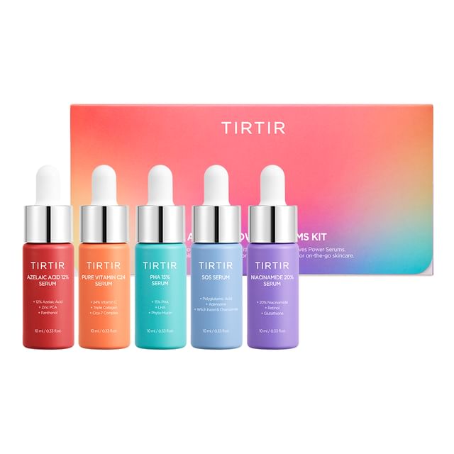 TIRTIR-5 Actives Power Serums Kit - Kit de Séruns-10 Ml X 5 Unid