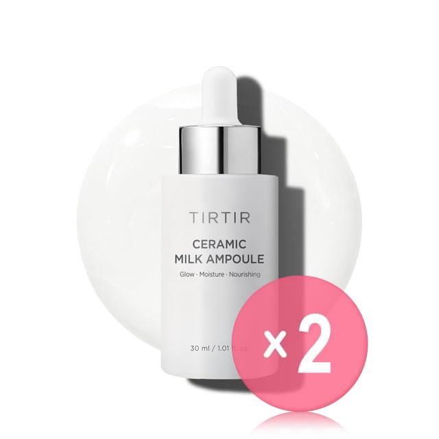 TIRTIR-Ceramic Milk Ampoule 2pcs Bundle Set