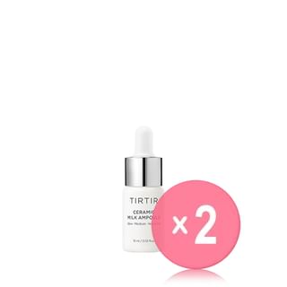 TIRTIR-Ceramic Milk Ampoule Mini 2pcs Bundle Set
