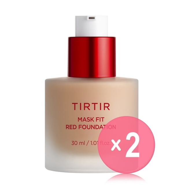 TIRTIR-Mask Fit Red Foundation - 30 Colors 2pcs Bundle Set