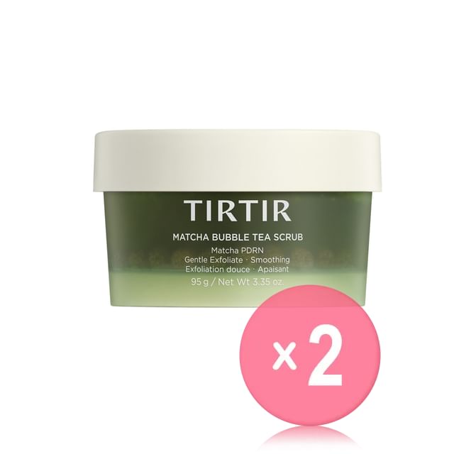 TIRTIR-Matcha Bubble Tea Scrub 2pcs Bundle Set