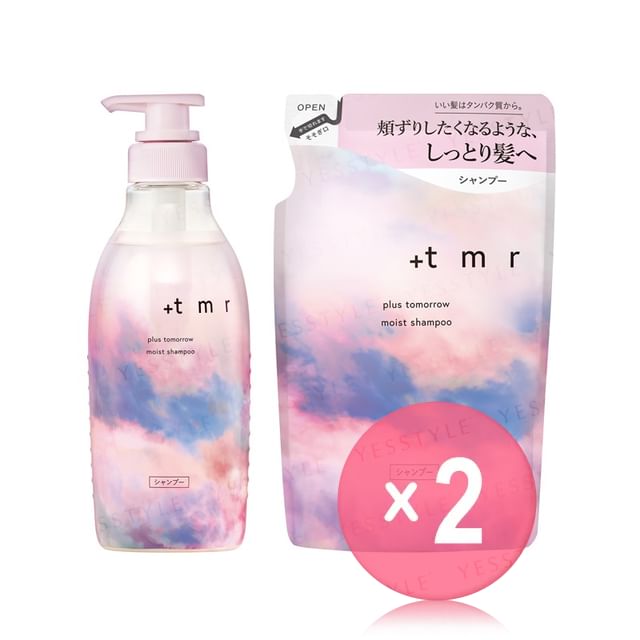 tmr-Moist Shampoo 2pcs Bundle Set