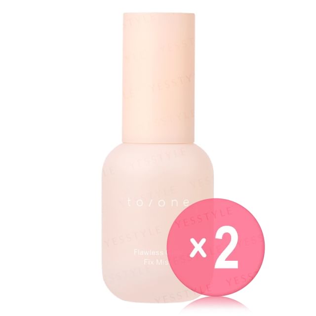 to-one-Flawless Glow Fix Makeup Setting Mist 2pcs Bundle Set
