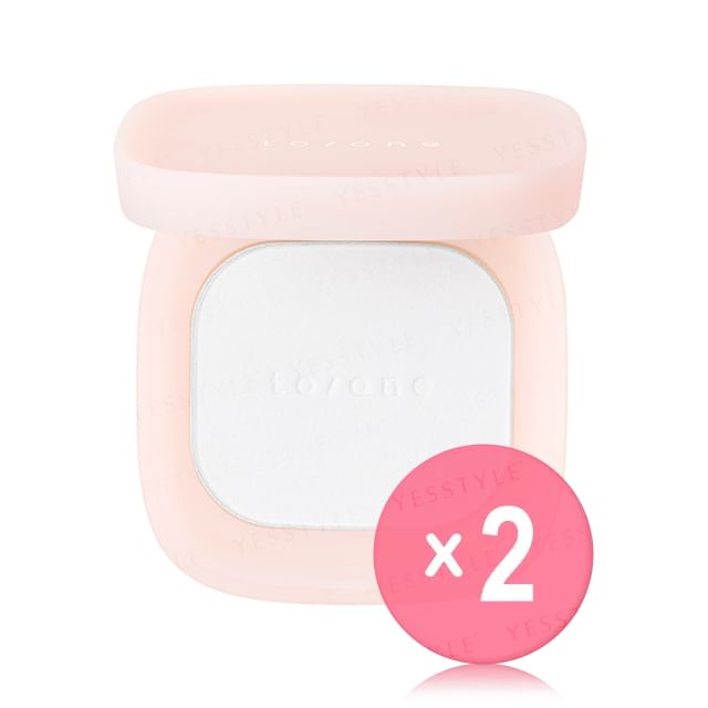 to-one-Fleur Chiffon Pressed Powder 2pcs Bundle Set