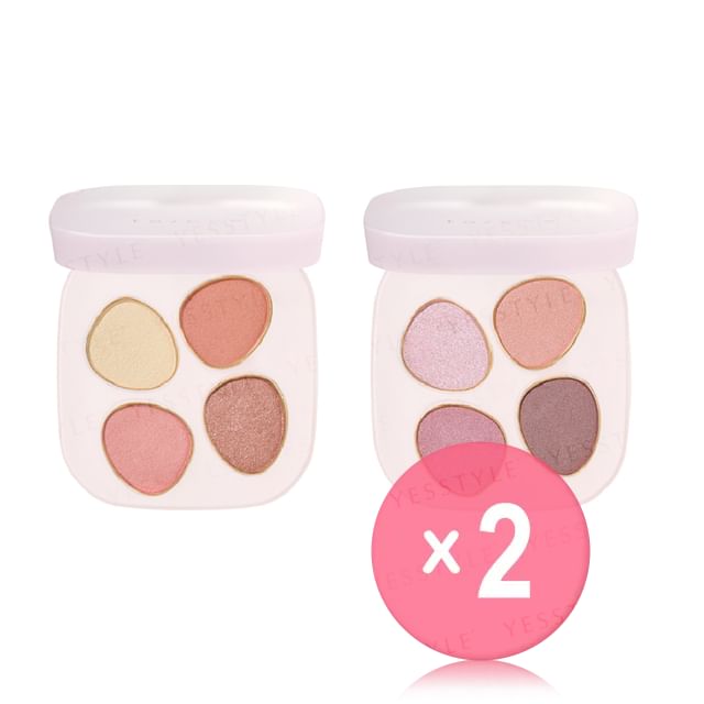 to-one-Saruka Collection 2026 Petal Float Eye Palette 2pcs Bundle Set