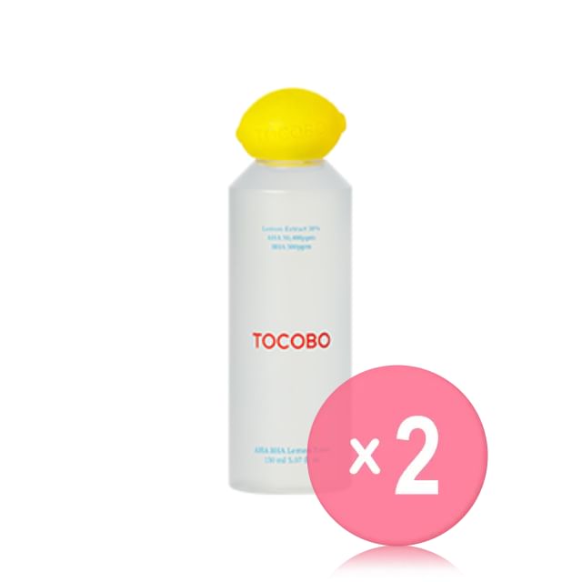 TOCOBO-AHA BHA Lemon Toner 2pcs Bundle Set
