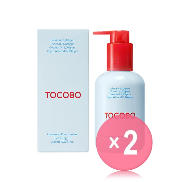 TOCOBO-Calamine Pore Control Cleansing Oil 2pcs Bundle Set