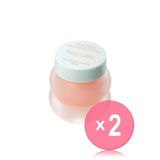 TOCOBO-Vita Glazed Lip Mask 2pcs Bundle Set