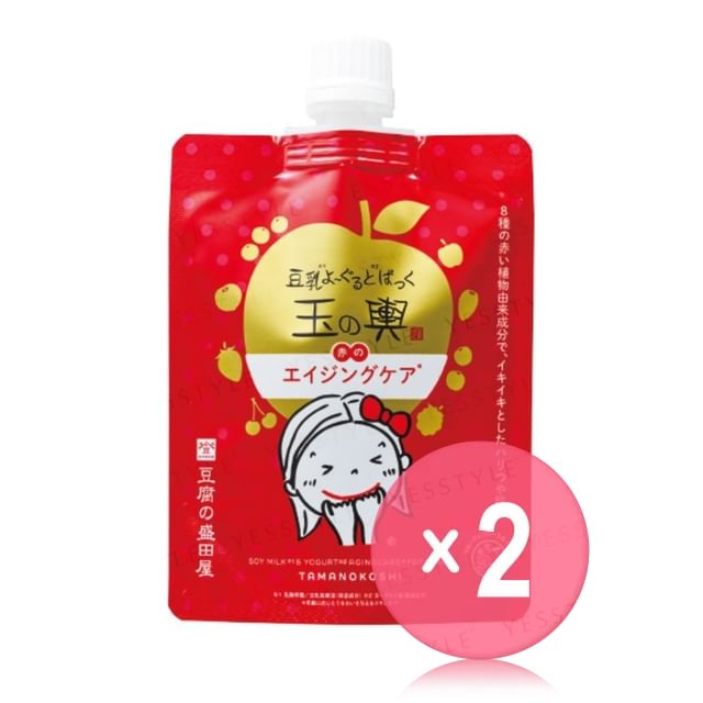 Tofu Moritaya-Soy Milk Yogurt Aging Care Face Pack 2pcs Bundle Set