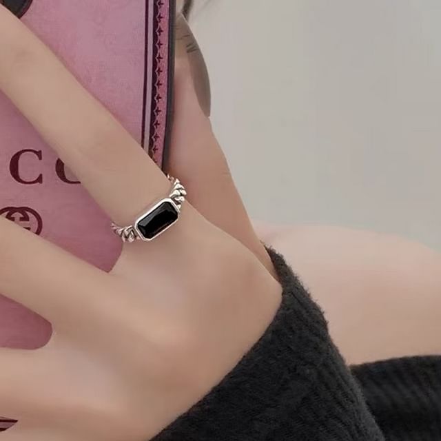 Toinianimos-Sterling Silver Braided Ring