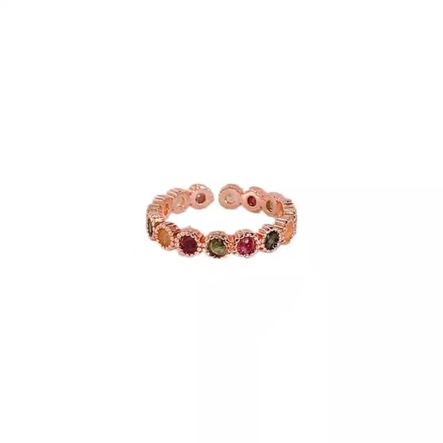 Toinianimos-Sterling Silver Open Ring