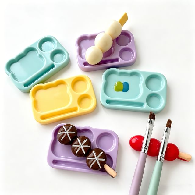 tomoni-Nail Art Palette Brush Rest