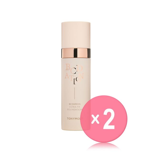 TONYMOLY-Bcdation Ultra Fix Foundation - 3 Colors 2pcs Bundle Set