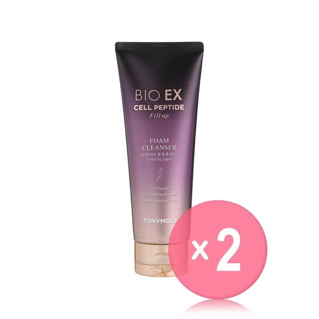 TONYMOLY-Bio EX Cell Peptide Fill Up Foam Cleanser 2pcs Bundle Set