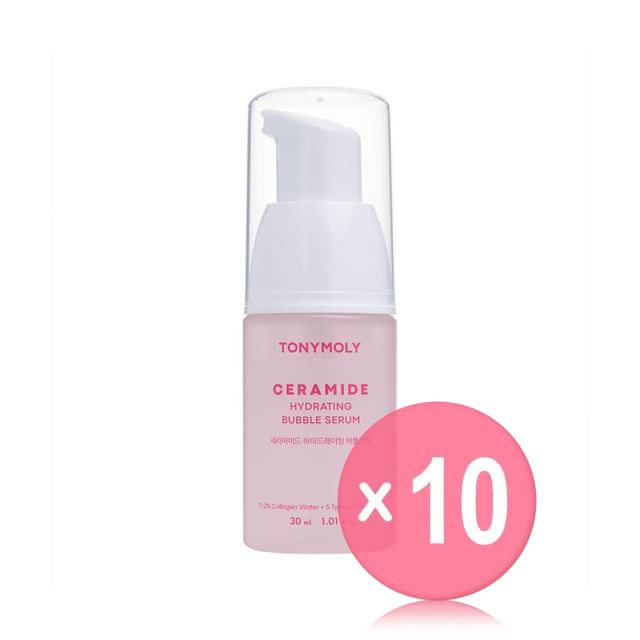 TONYMOLY-Ceramide Hydrating Bubble Serum Mini 10pcs Bundle Set