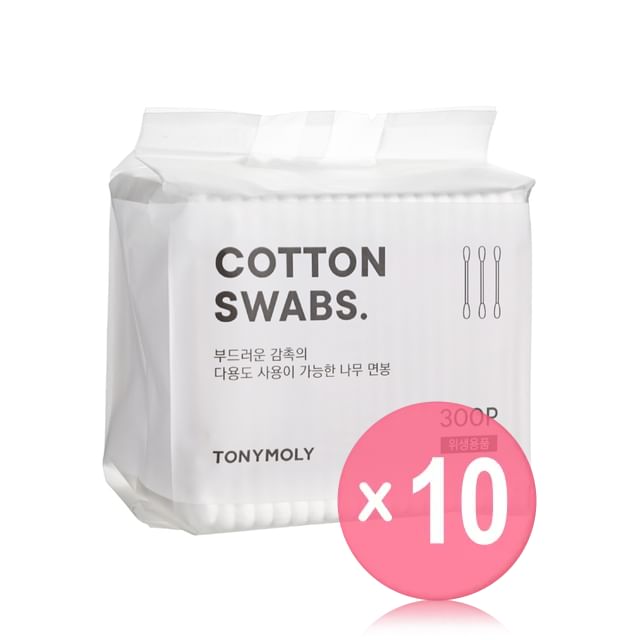 TONYMOLY-Cotton Swabs 10pcs Bundle Set