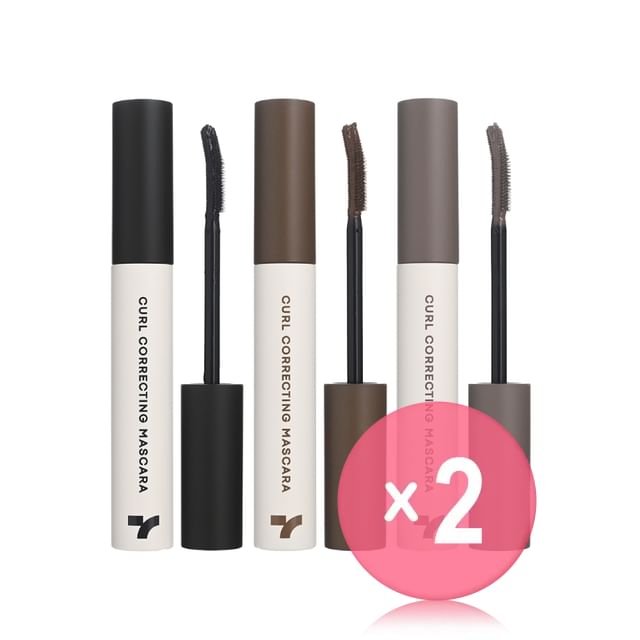 TONYMOLY-Eye Tone Curl Correcting Mascara - 3 Colors 2pcs Bundle Set