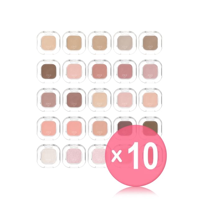 TONYMOLY-Eye Tone Single Eyeshadow - 33 Colors 10pcs Bundle Set