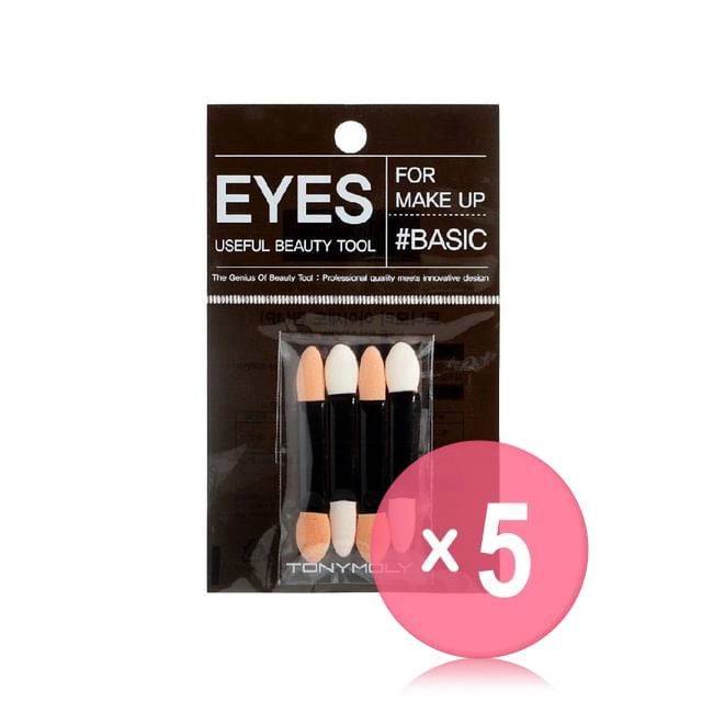 TONYMOLY-Eyeshadow Tip 4pcs 5pcs Bundle Set