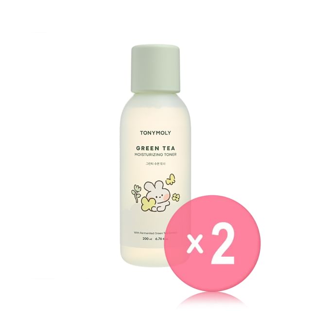 TONYMOLY-Green Tea Moisturizing Toner Minini Edition 2pcs Bundle Set