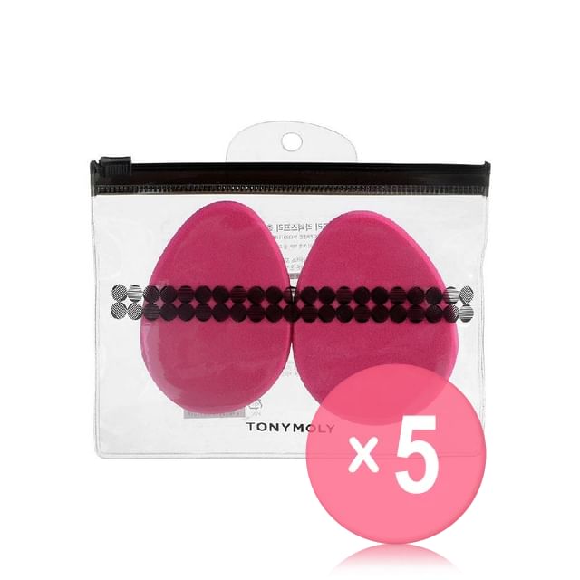TONYMOLY-Latex Free Moisture Puff 2pcs 5pcs Bundle Set