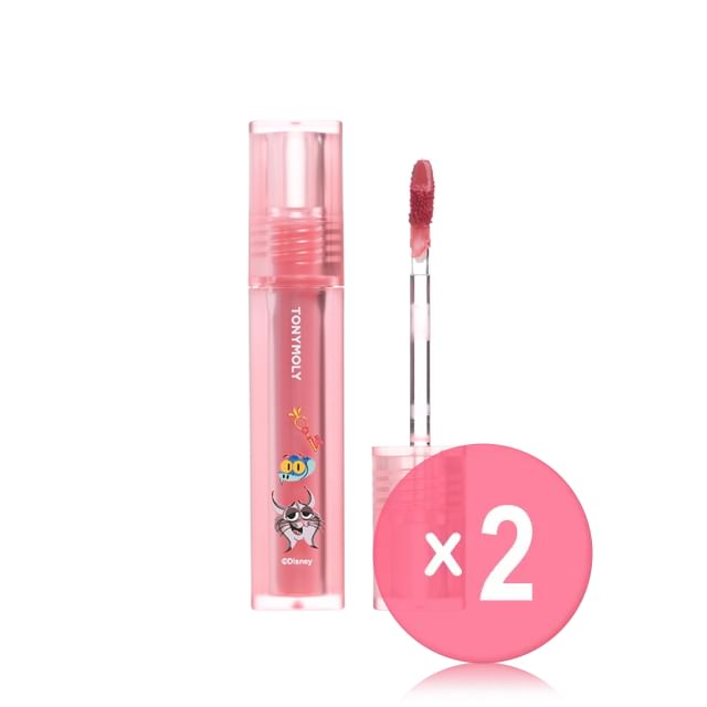 TONYMOLY-Perfect Lips Shocking Lip Zootopia Edition 2pcs Bundle Set