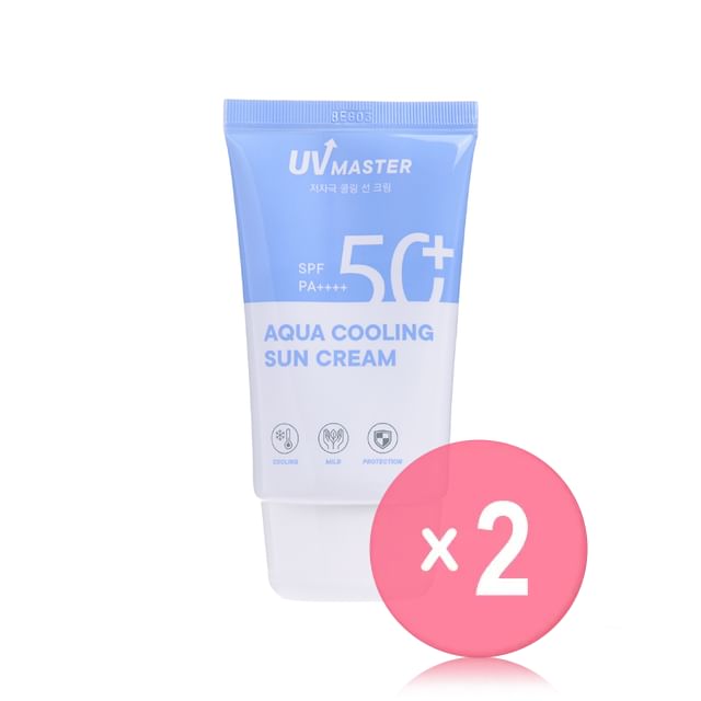 TONYMOLY-UV Master Aqua Cooling Sun Cream Mini 2pcs Bundle Set
