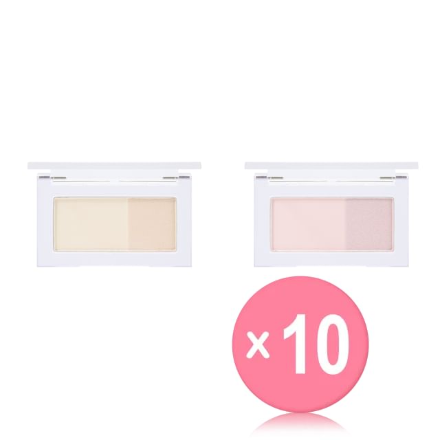 too cool for school -تو كول فور سكول-TAG Face Volume Lighter - 2 Colors 10pcs Bundle Set