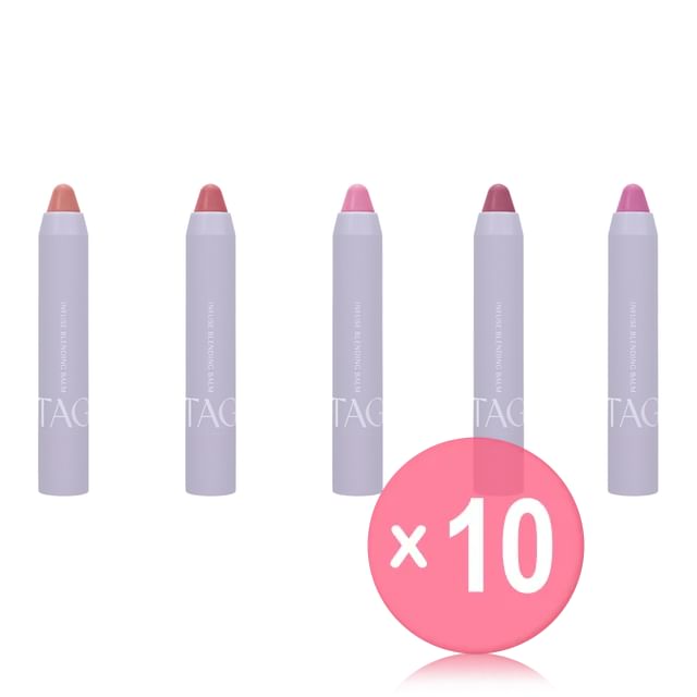 too cool for school -تو كول فور سكول-TAG Infuse Blending Balm - 5 Colors 10pcs Bundle Set